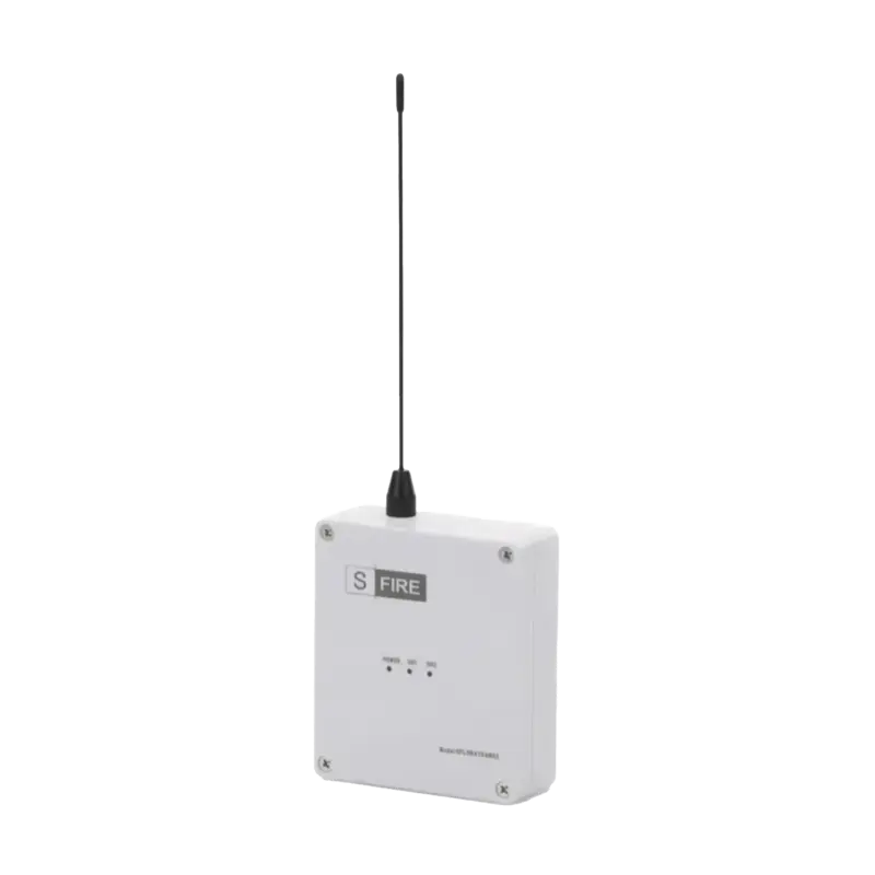 Transmisor inalámbrico - Alimentado a 12Vcc - Entrada de 2 c