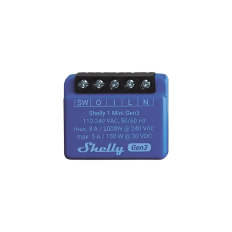 Mini Interruptor inteligente con Wi-Fi, contacto seco, 1 can