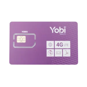 SIM Yobi para dispositivos móviles 3G4G