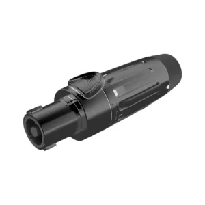 Conector Speakon - Hembra - 4 polos - carcasa negr