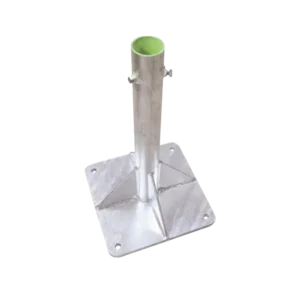 Base para Mástil Hasta 2in con Opresores