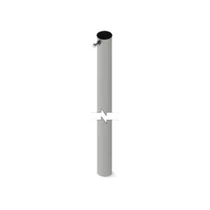 Mástil Ligero Telescópico, 3 metros altura, 2in de