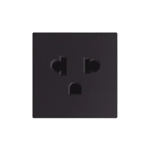 Módulo Color Grafito para Tomacorriente Euroameric