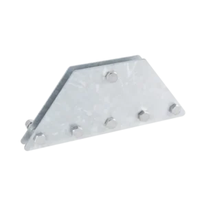 Placas igualadoras con tornillería y separadores,