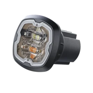 Estrobo Oculto, 6 LED, Claro, SAE Clase I, Empotra