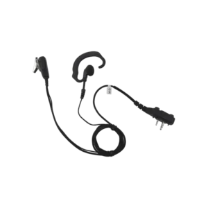 Micrófono de solapa con gancho suave para la oreja