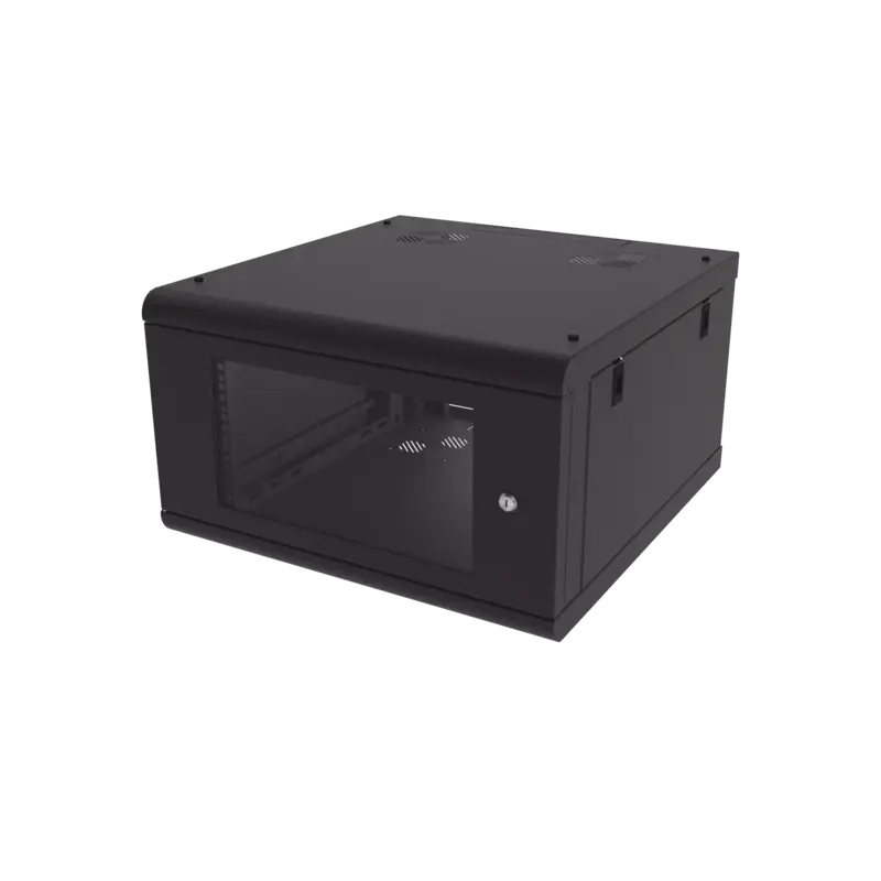 Gabinete de Pared con Puerta de Cristal Templado, 635 mm de