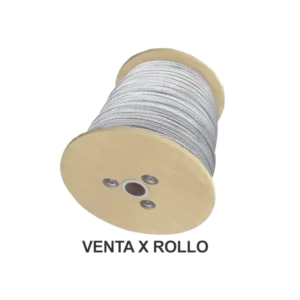 Cable de Retenida de 1/4in, Resistencia 2154 Kg, 7