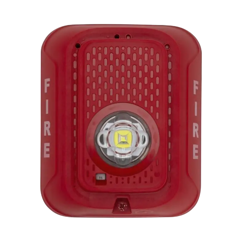 Lámpara LED Estroboscópica para Montaje en Pared, Color Rojo