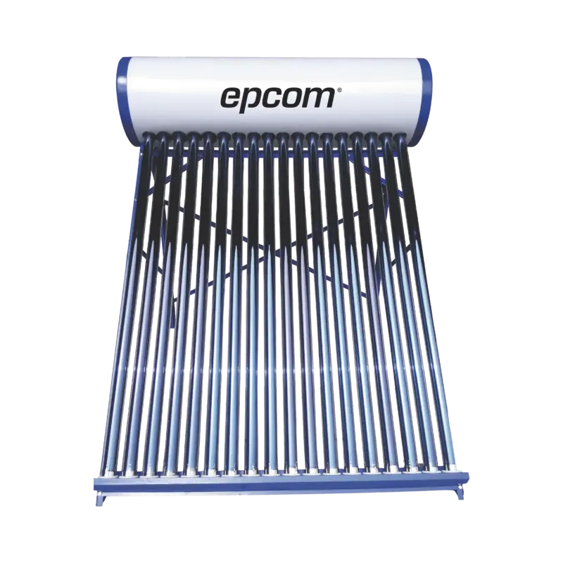 Bóiler Solar de 180L, Baja Presión con 18 Tubos de Vacío de