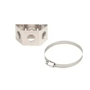 Adaptador de sujetadores de presión. Instalación e