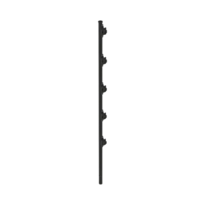 Poste con 5 Aisladores de PASO  para Cerca Electri