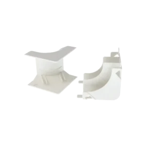 Esquinero interior, para uso con canaleta T45, Mat