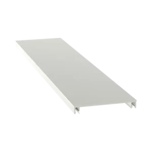 Cubierta para canaleta T-70, de PVC rígido, 70.1 x