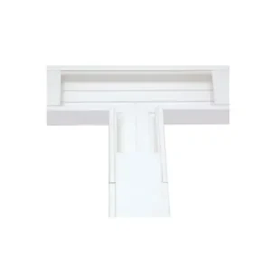 Sección en inTin color Blanco de PVC auto extingui