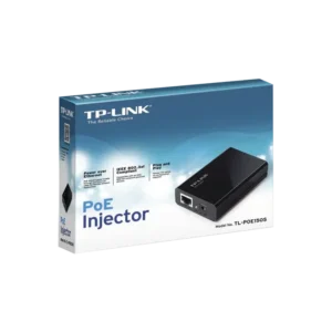 Inyector PoE 15W Gigabit 802.3 af 2 puerto 10/100/