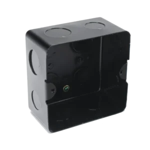 Caja de registro de acero galvanizado, 10x10 cm, C