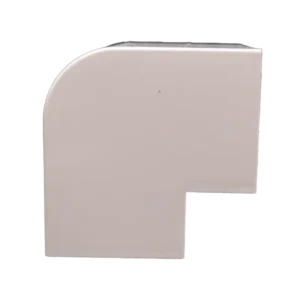 Esquinero Exterior Color Blanco de PVC Auto Axting