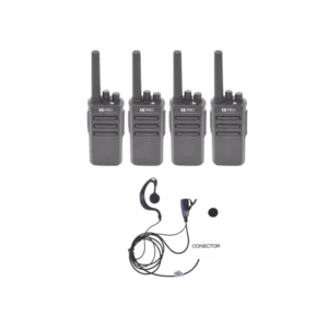 Kit de 4 radios TX600 con 4 TXEHK