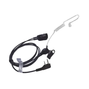 Micrófono - audífono de solapa con tubo acústico t