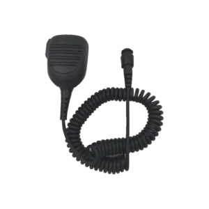 Micrófono para radio móvil con conector redondo pa
