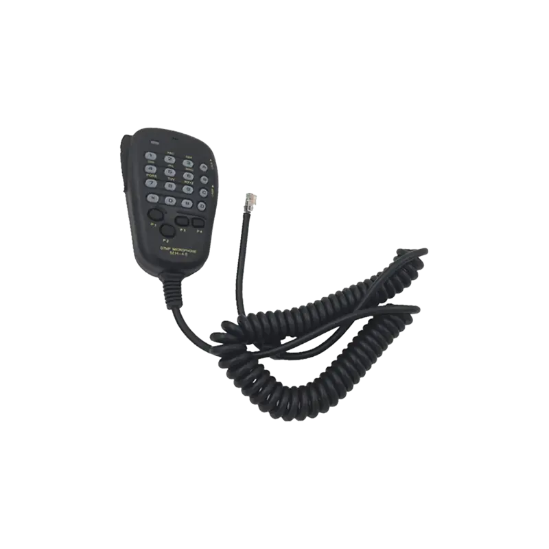 Micrófono para radio movil con conector RJ-45 de 6 pines par