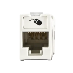 Jack UltraMAX Cat6A, UTP, Montaje híbrido en Placa