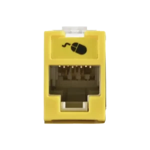 Jack UltraMAX Cat6A, UTP, Montaje híbrido en Placa