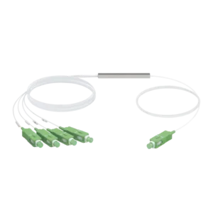UFiber Splitter Divisor Óptico PLC 1 x 4, con cone