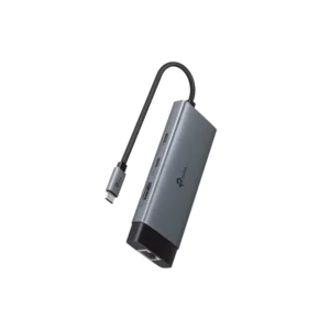 Adaptador HUB 6 en 1, 1 puerto USB-C entrada, 1 pu