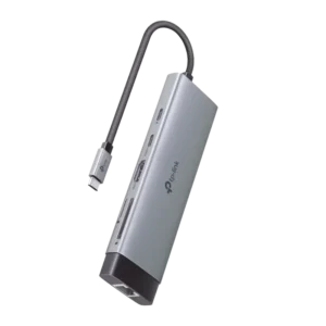 Adaptador HUB 9 en 1, 1 puerto USB-C entrada, 1 pu