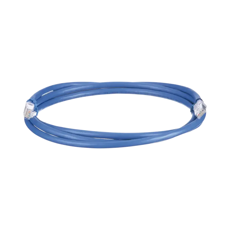 Cable de Parcheo UTP, Cat6A, 24 AWG, CM, Color Azul, 20ft