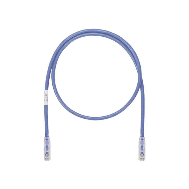 Cable de Parcheo UTP, Cat6A, 24 AWG, CM, Color Azul, 50ft