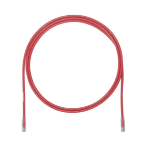 Cable de Parcheo UTP, Cat6A, 24 AWG, CM, Color Roj