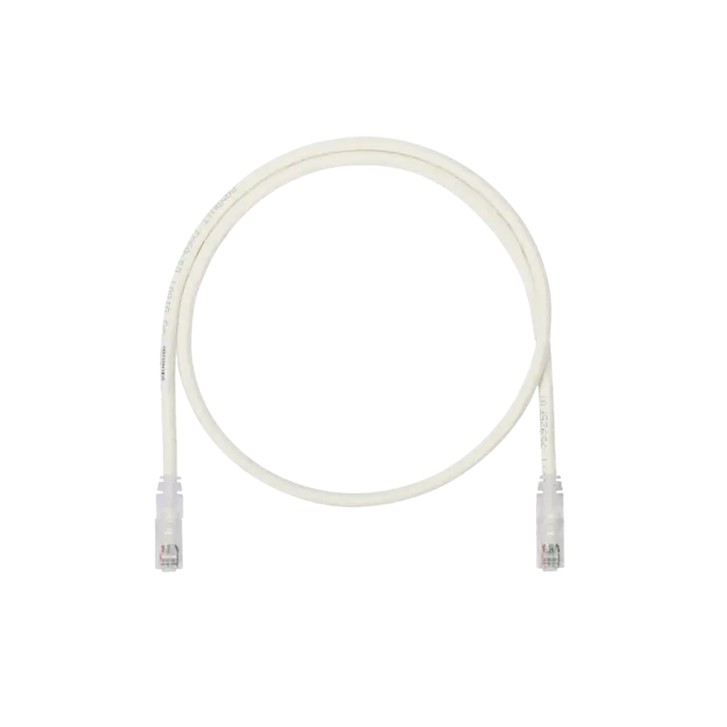 Cable de Parcheo UTP, Cat6A, 24 AWG, CM, Color Blanco, 7ft