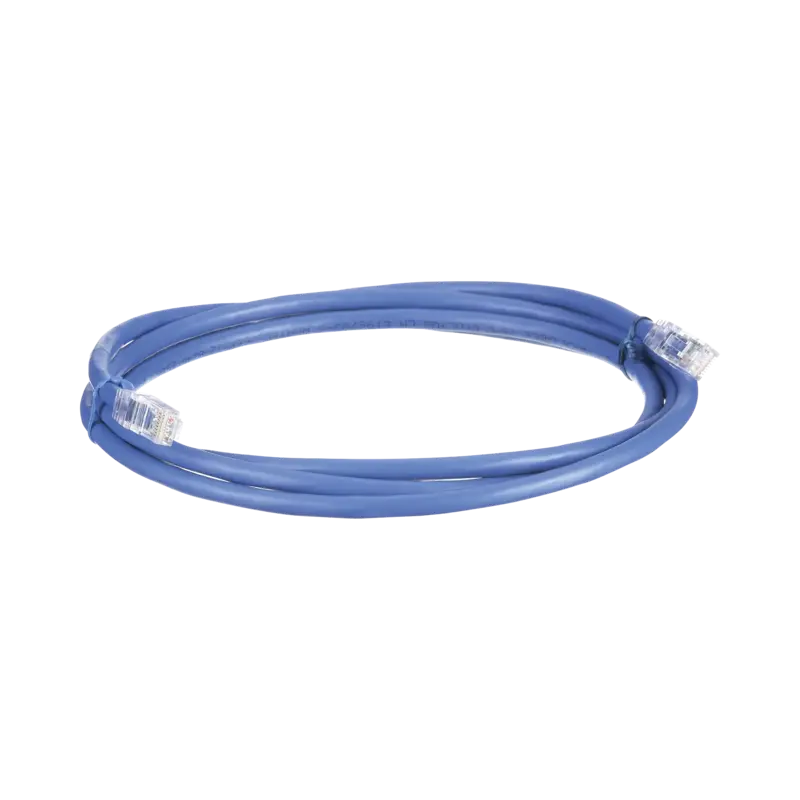 Cable de Parcheo UTP, Cat6A, 24 AWG, CM, Color Azul, 7ft