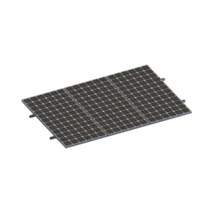 Kit De Minirieles Para Panel Solar Arreglo 1X3  Pa