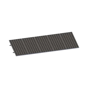 Kit De Minirieles Para Panel Solar Arreglo 1X5 Par