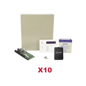 Kit de 10 Paneles de Alarma VISTA48 con Batería y