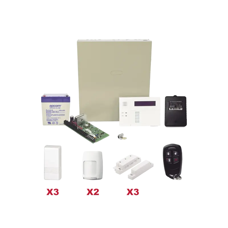 Kit inalámbrico - Panel VISTA48LA con teclado 6160RF recepto