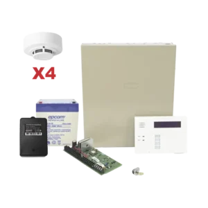 Kit de Panel de Alarma VISTA48LA con Gabinete, Bat