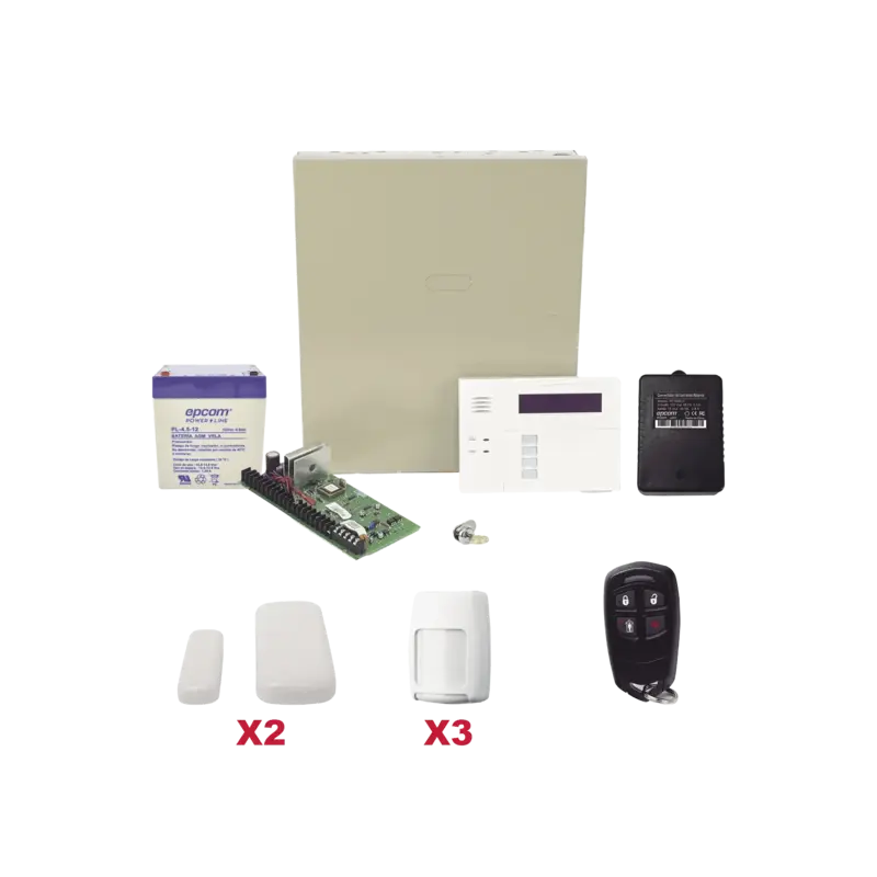 Kit inalámbrico de panel VISTA48 con teclado 6160RF receptor