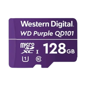 Memoria microSD de 128 GB PURPLE, Especializada Pa