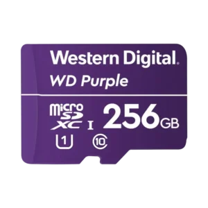 Memoria microSD de 256 GB PURPLE, Especializada Pa