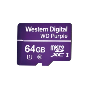 Memoria microSD de 64GB PURPLE, Especializada Para