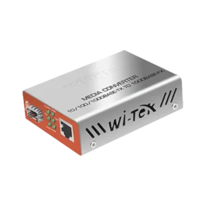 Convertidos de medios  1 puerto RJ45 100