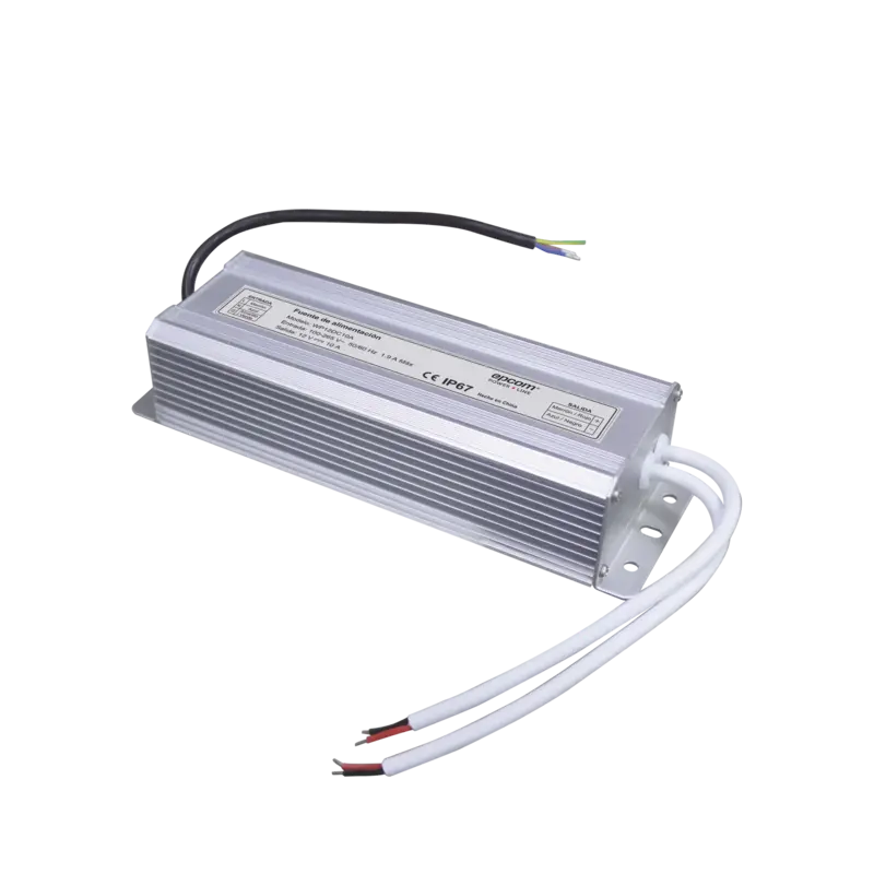 Fuente 12 V - 10 Amperes - Waterproof - Intemperie grado IP6