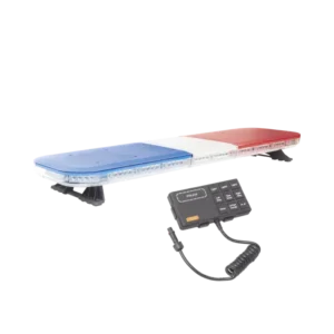 Barra de luces de 47in rojo/azul, 88 LED, con cont