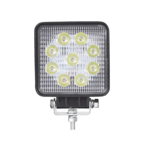 Luz de trabajo de 9 LED , 2300 Lúmenes, 27 Watts,