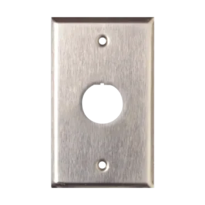 Placa de Pared Reforzada, de Acero Inoxidable, Par